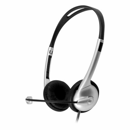 SONIC BOOM MACH-1 Multimedia USB Headset with Steel Reinforced Gooseneck Mic SO2586275